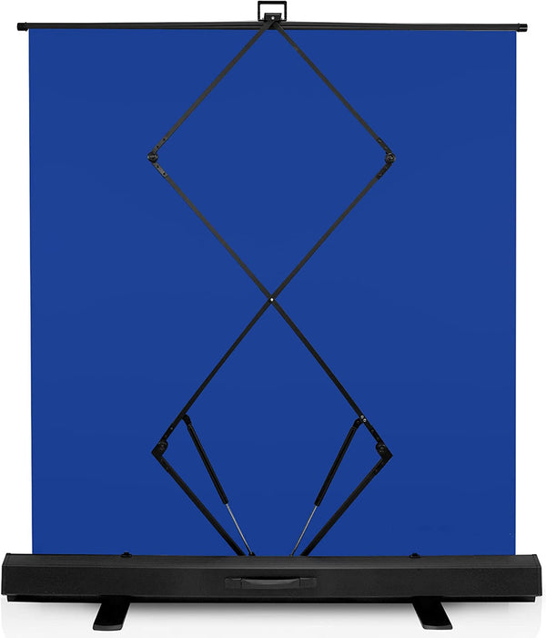 Blue Screen Extra Large 62 " Inch Pull Up Backdrop