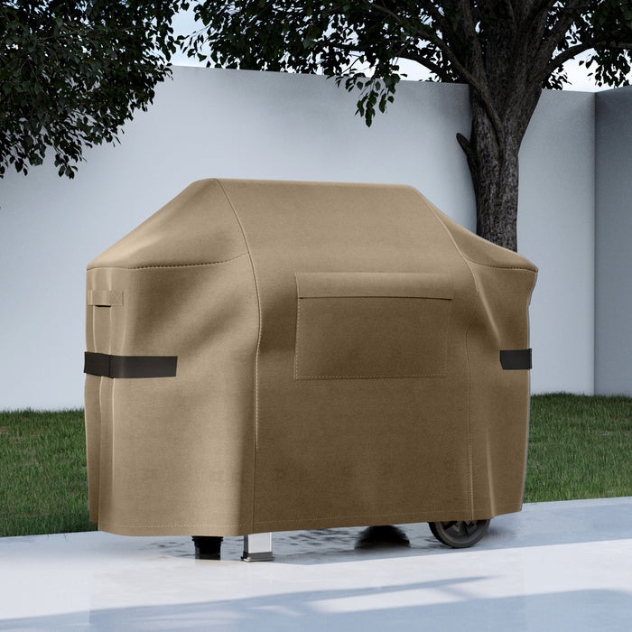 BBQ Grill Cover Waterproof PANTHER Series Heavy Duty - Brown