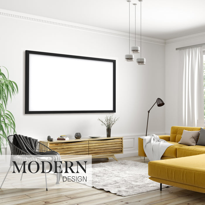Fixed Frame Projector Screen 100 inch - Hang on Wall - GER-1252