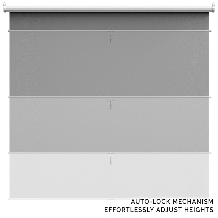 Extra Large 84" x 84" Pull Down Grey Screen Backdrop