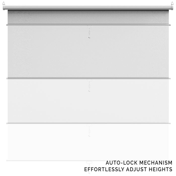 Extra Large 84" x 84" Pull Down White Screen Backdrop