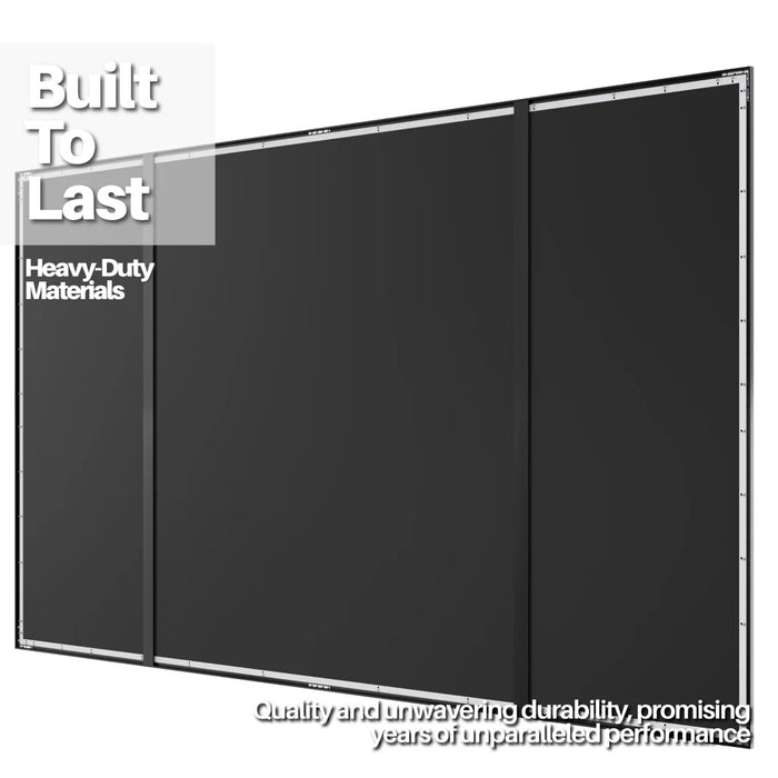 Fixed Frame Projector Screen 200 inch - Hang on Wall - GER-1273