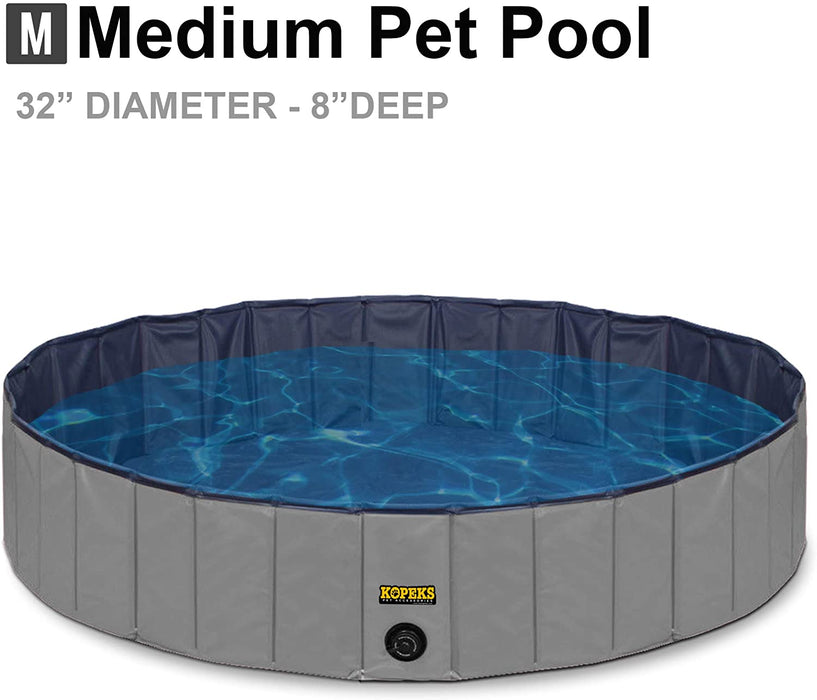 Outdoor Swimming Pool Bathing Tub - Portable Foldable - Ideal for Pets