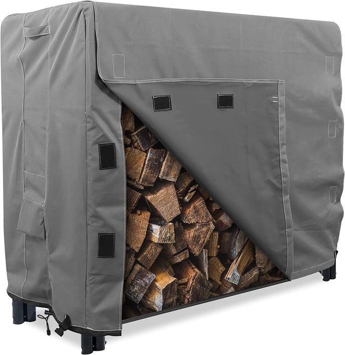Log Rack Outdoor Cover 4 Feet TITAN