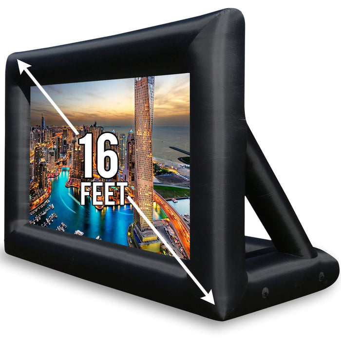 Jumbo Inflatable Screen Projector - 16  Feet
