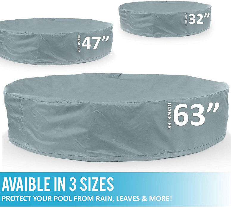 Cover for Foldable Pet Pool Collapsible Tub