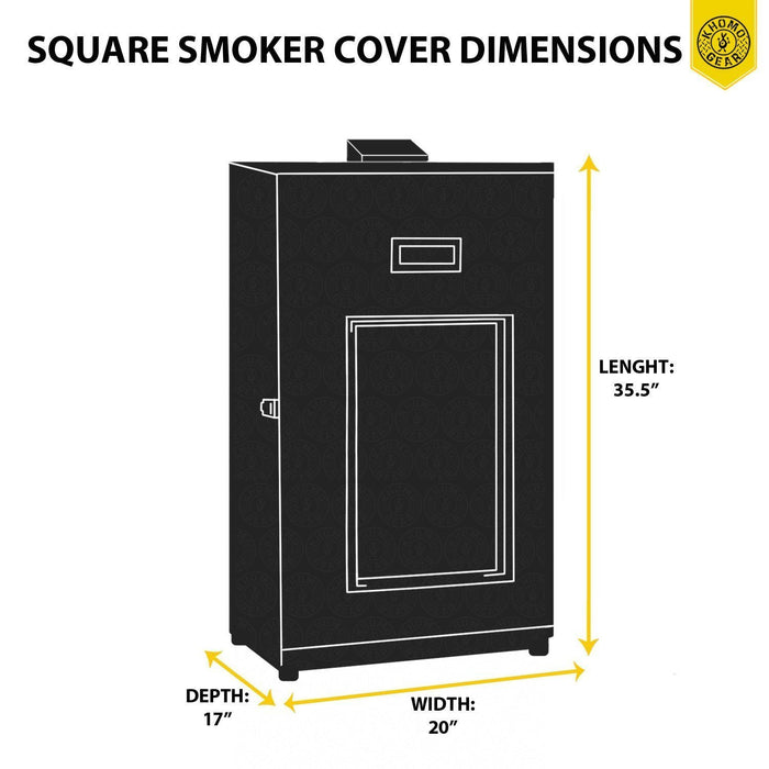 Smoker Cover Protector Waterproof Square ALL Series