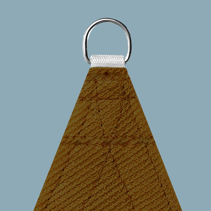 Sun Shade Sail UV Block Rectangle - Brown