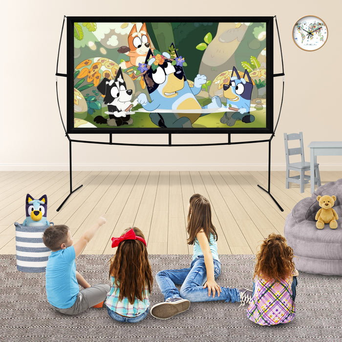 Portable Screen Projector Easy Assembly