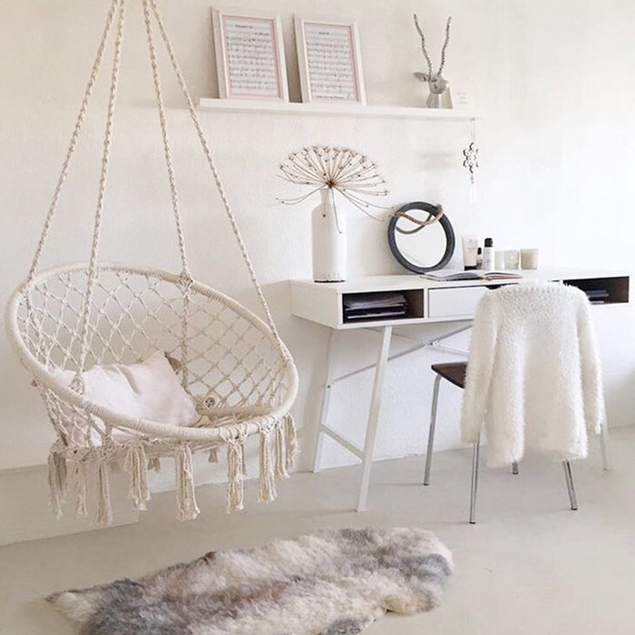 Macrame Hammock Chair Swing