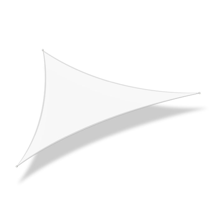 Sun Shade Sail UV Block Triangle - White