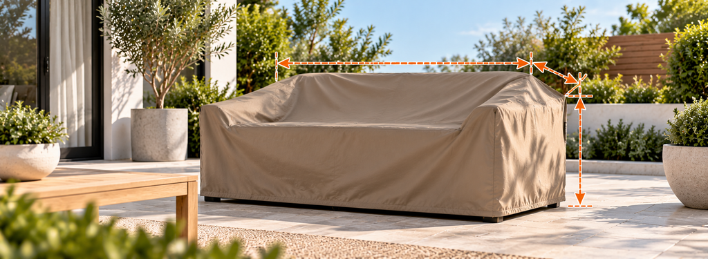 How to Measure for an Outdoor Furniture Cover (Size Chart Included)