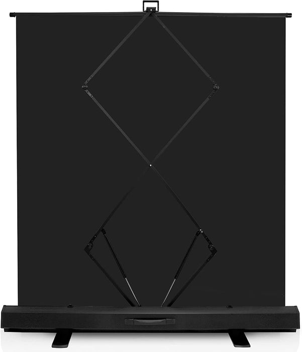 Black Screen Extra Large 62 " Inch Pull Up Backdrop