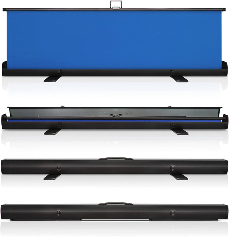 Blue Screen Extra Large 62 " Inch Pull Up Backdrop
