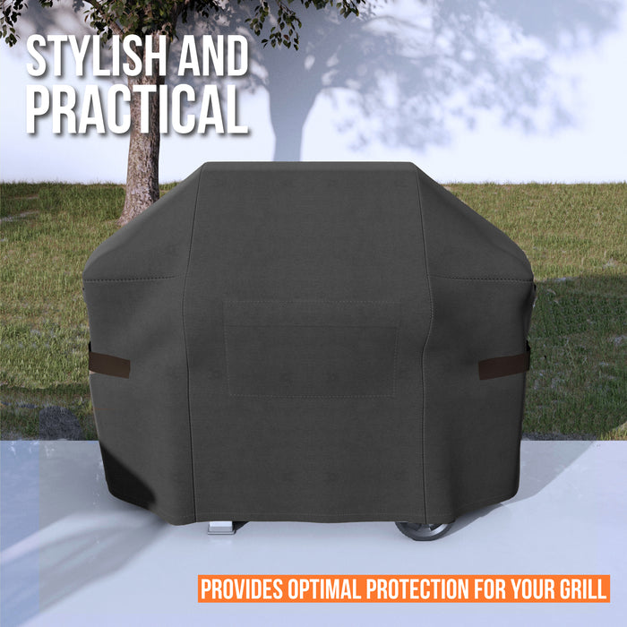 BBQ Grill Cover Waterproof PANTHER Series Heavy Duty - Black