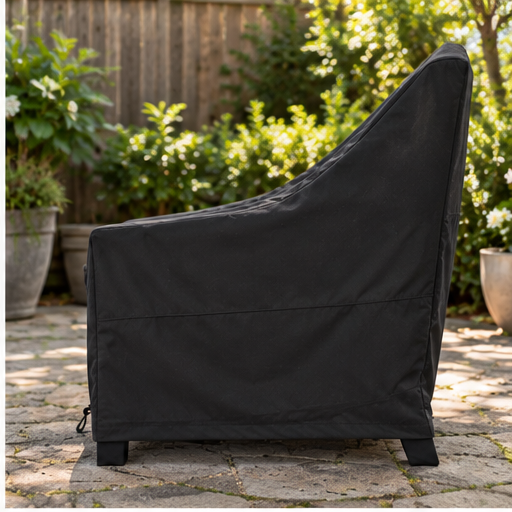 KHOMO Gear Adirondack Chair Cover Black-Side
