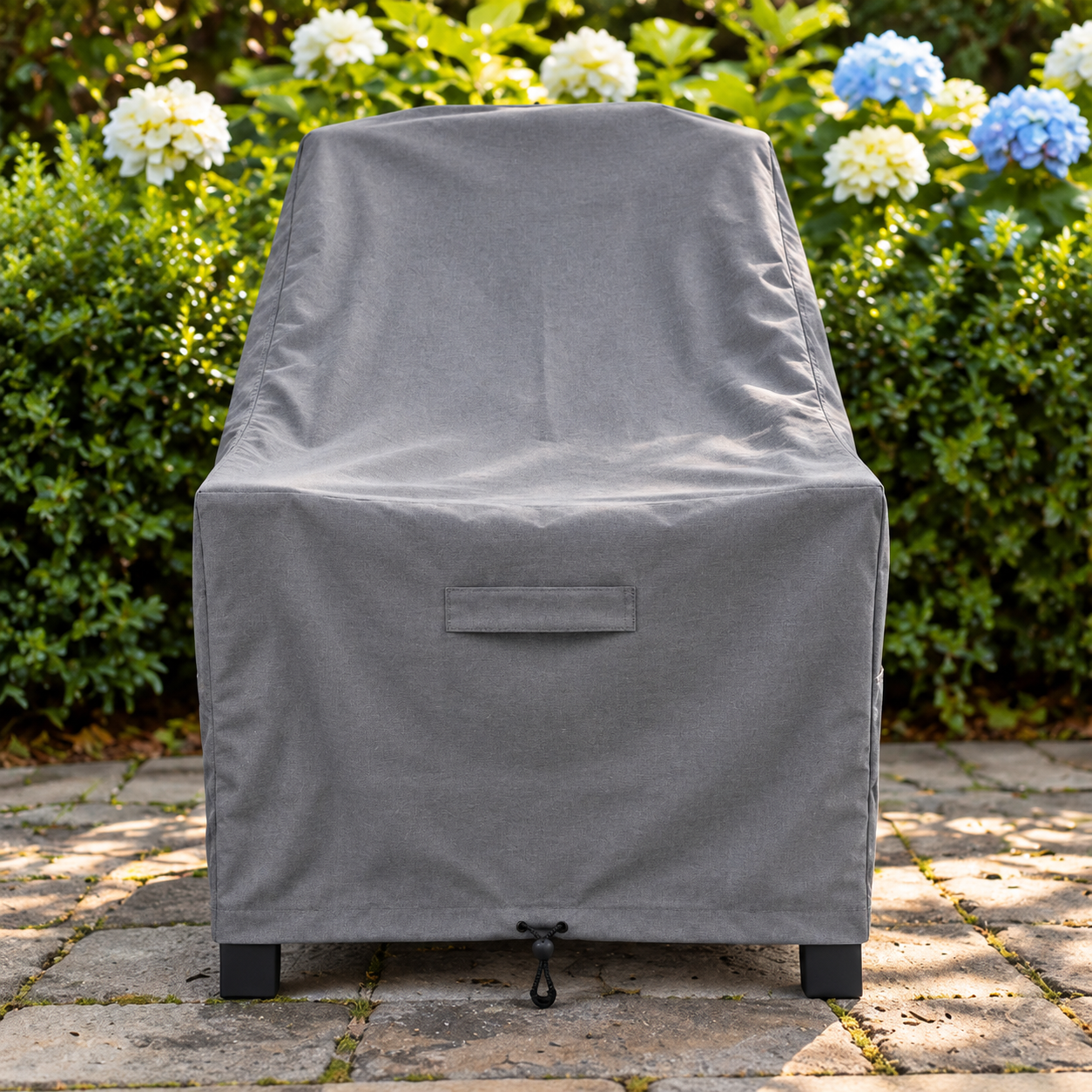 KHOMO Gear Adirondack Chair Cover Gray-Side

