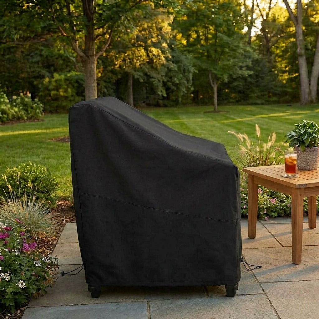 khomo gear chair cover black side
