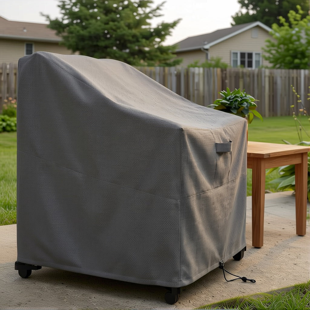 khomo gear chair cover gray corner down