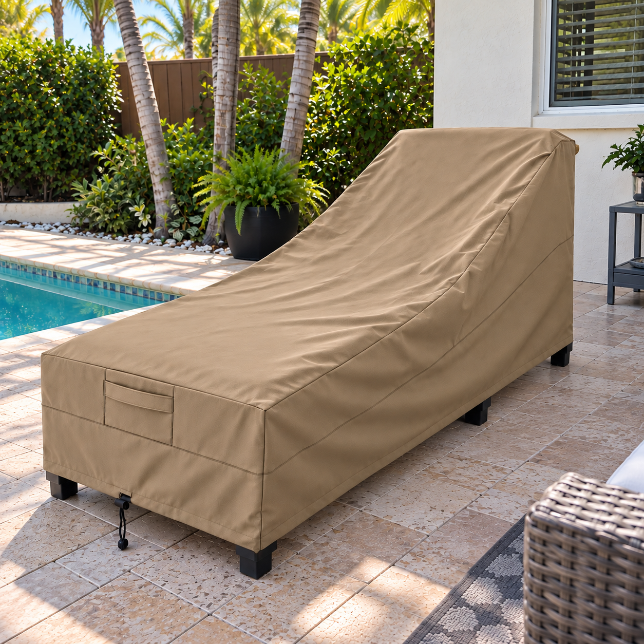 khomo gear patio-chaise cover brown  side
