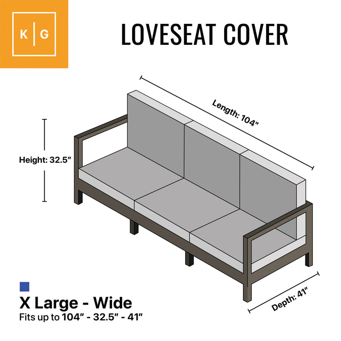 Love Seat Cover BROWN