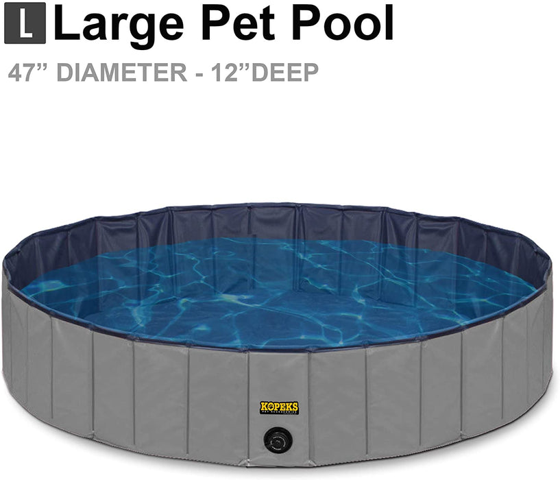 Outdoor Swimming Pool Bathing Tub - Portable Foldable - Ideal for Pets