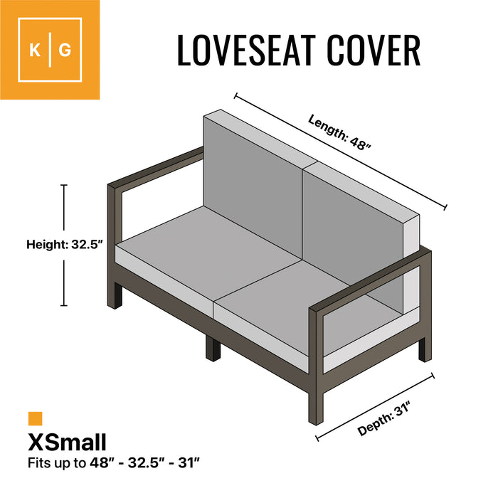 Love Seat Cover BROWN