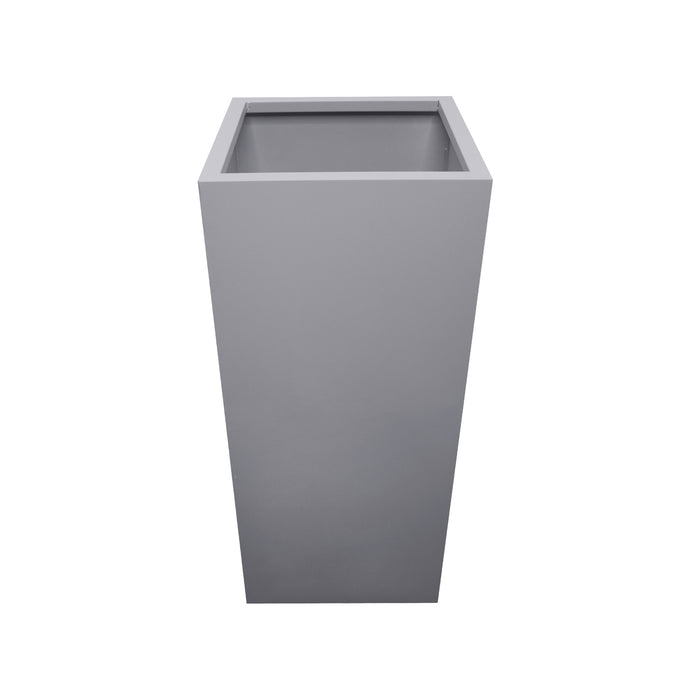 Modern Galvanized Metallic Planter