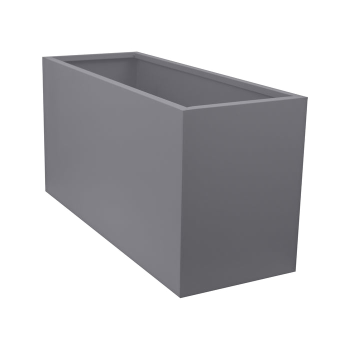 Modern Galvanized Metallic Planter