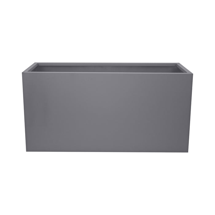 Modern Galvanized Metallic Planter