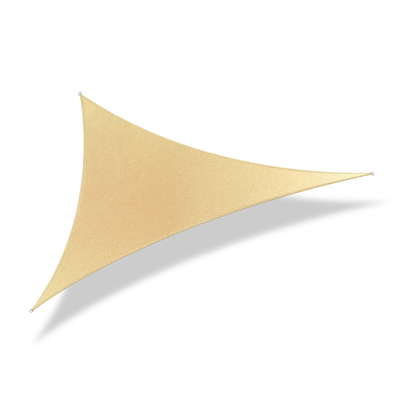 Sun Shade Sail UV Block Triangle - Beige