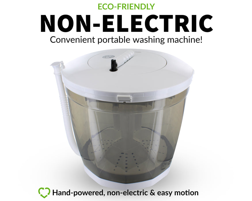 Mini Portable Washing Machine - Washer and Dryer - Manual Non Electric —  KHOMO GEAR