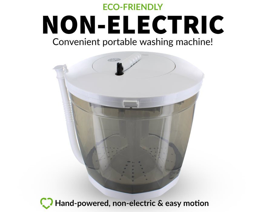 Mini Portable Washing Machine - Washer and Dryer - Manual Non Electric