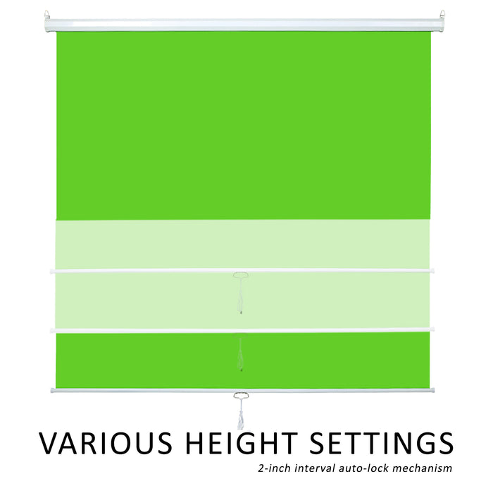Extra Large 84" x 84" Pull Down Green Screen Backdrop