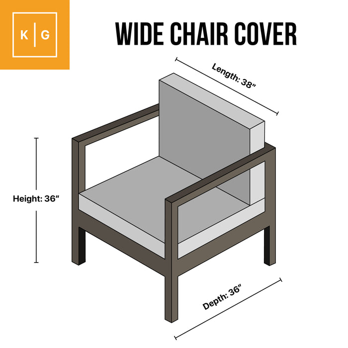 Patio Chair Outdoor Cover BROWN