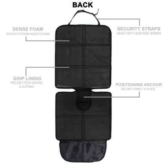 Baby Infant Car Seat Cover Protector Waterproof Heavy Duty - Black